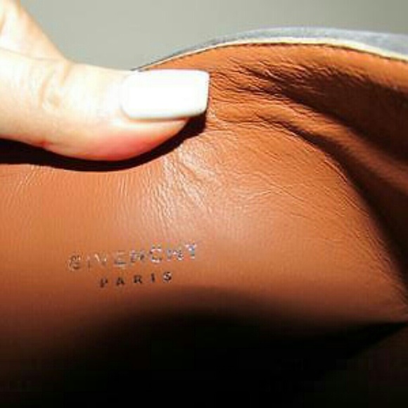 GIVENCHY Shark Lock Pant Leg Fold-Over Knee Boots - Picture 3 of 4